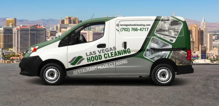 Las Vegas Hood Cleaning work van